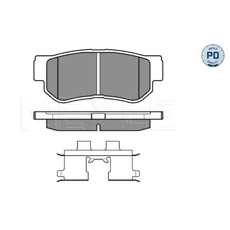 Meyle Disc Brake Pad Set, 0252354314W 0252354314W